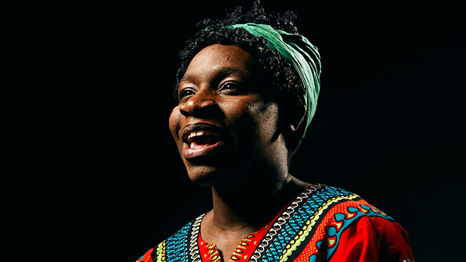 BLACK IS THE COLOR OF MY VOICE